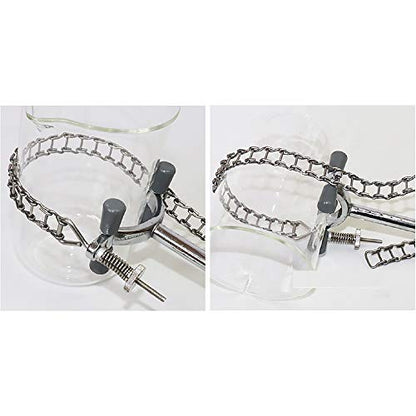 LabZhang Lab Chain Clamp with Adjustable Bosshead Clamp Holder