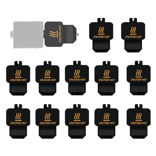 12Pcs Hotend Silicone Sock for Bambu Lab H2D, High Temp Nozzle Cover - size: For H2D