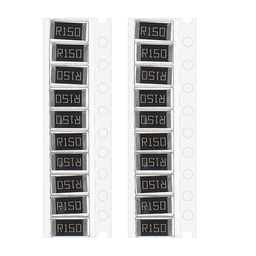 PATIKIL 2512 Surface Mount Device Chip Resistor Kit, 20Pcs 0.15 Ohm 1% Tolerance 1W DIY Resistor Ceramic Resistance Assortment Kits for Electronic Products - style: 0.15 Ohm