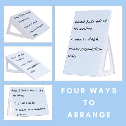 Desktop Dry Erase Board, Small Whiteboard with Stand - size: 6"W x 8.3"H, style: Basic