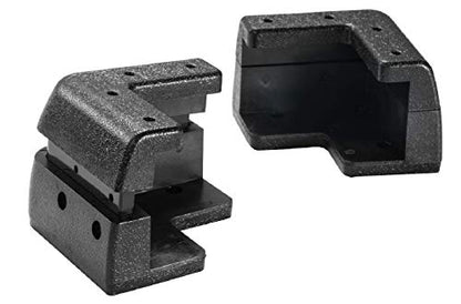 Sunway Solar Solar Panel Mounting Brackets Corner Mount Kits for Framed Solar Panels,Installation On RV Caravan Boats Camper Trailer Marine Motorhome House Roof, Compatible with Renogy Solar Panel
