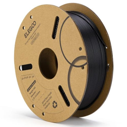 ELEGOO PLA 3D Printer Filament 1.75mm Black 1KG - color: Black, size: 1kg