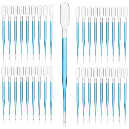 100-piece Package 2ML Pipette Plastic Pipette Drip Pipette Used to Transfer Liquids, resins, handicrafts, Essential Oil Mixing, Fish Tank Cleaning, Student Scientific Research Activities, etc.