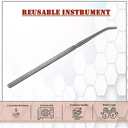 Premium Quality Seeker Mall Probe with Bent Ends Blunt Tips for Students Lab Technicians to do Dissection Comes in Hexagonal Handles No-Slip Grip (Seeker Mall Probe - 1 Pcs) - style: Seeker Mall Probe - 1 Pcs