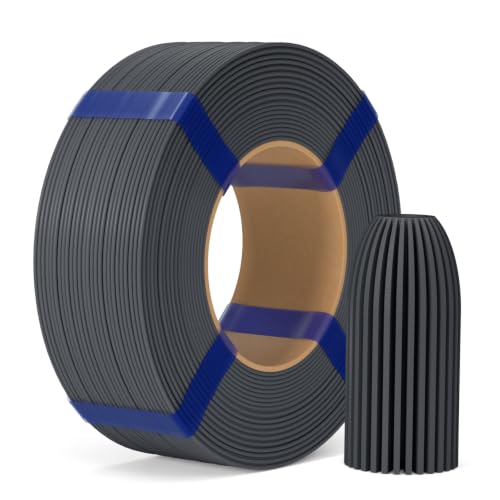 ELEGOO PLA Basic Refill 3D Printer Filament 1.75mm Deep Grey 1KG - color: 1kg Pla Deep Grey