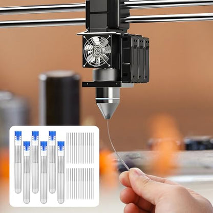 120 Pieces 3D Printer Nozzle Cleaning Needles, 3D Printer Nozzle Cleaning Kit 0.4 Mm Stainless Steel Needles Cleaner 3D Printer Nozzle Cleaner 3D Printer Accessory - color: 0.4mm / 120 Pieces
