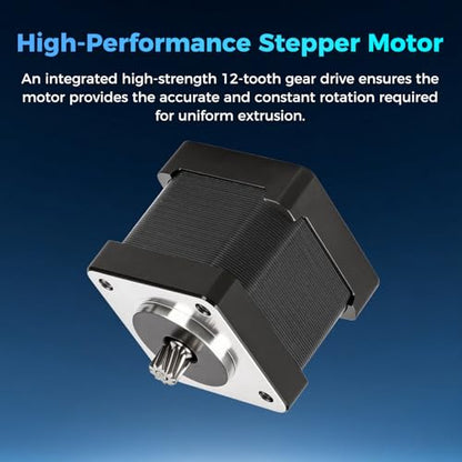 Creality Official Ender 3 V4 Extruder Motor, 35-33 E-Axis High-Torque Extruder Stepper Motor with 12-Teeth Gear Extrusion for Ender 3 V4 3D Printer - style: Extruder Motor