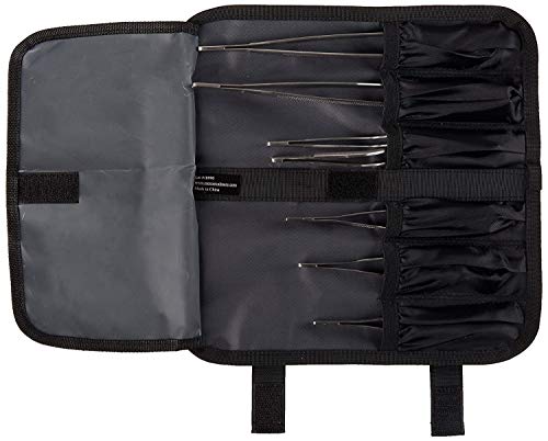 Mercer Culinary 8 Piece Precision Plus Plating Tongs Set - size: 8-Piece Precision Plus Plating Tongs Set