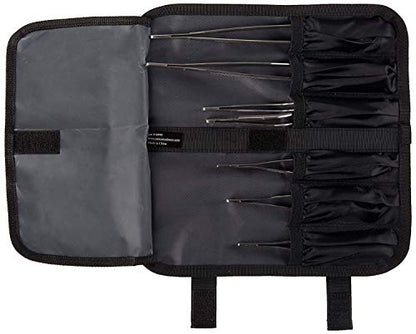 Mercer Culinary 8 Piece Precision Plus Plating Tongs Set - size: 8-Piece Precision Plus Plating Tongs Set