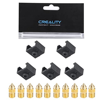Ender 3 V2 Neo 5pcs Silicone Sock and 10pcs 0.4mm Nozzle