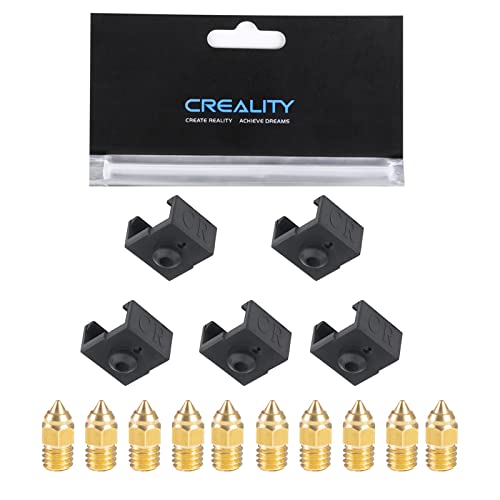 Ender 3 V2 Neo 5pcs Silicone Sock and 10pcs 0.4mm Nozzle