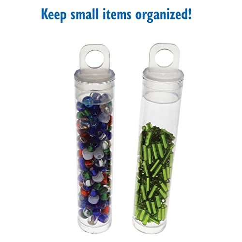The Beadsmith Friction Tube Variation - size: 2.5" Long - 9/16" Dia - 100 Per Bag