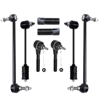 Detroit Axle - Front 12pc End Kit for Chrysler 300M LHS Concorde - size: 12-1728/12PC