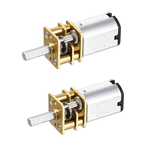 2PCS Gear Motor DC6V 30RPM Micro Gear Box Speed Reduction Motor 0.18A Electric Geared Motors