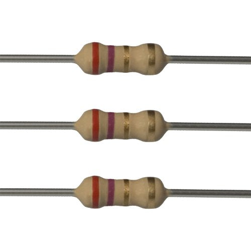 E-Projects 100EP5142R70 2.7 Ohm Resistors, 1/4 W, 5% (Pack of 100)
