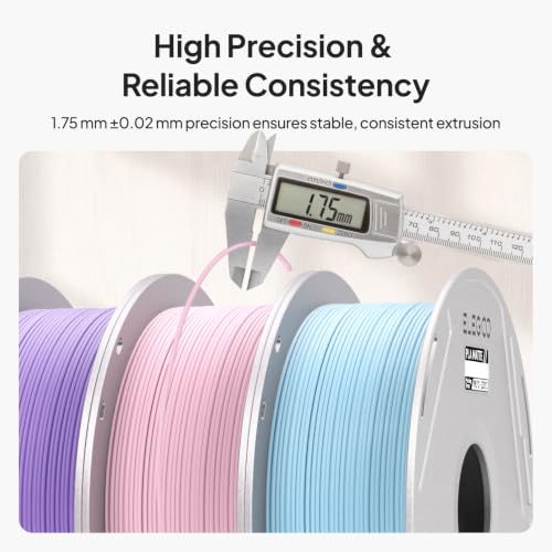 ELEGOO Matte PLA 3D Printer Filament 1.75mm Cherry Blossom Pink 1kg - color: Pla Matte Cherry Blossom Pink