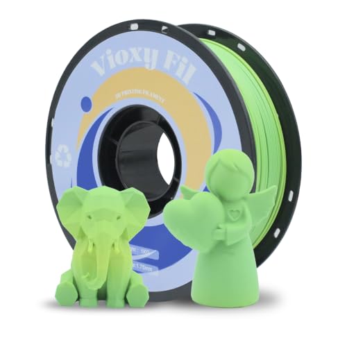 Matte Rainbow PLA 3D Printer Filament, 1.75mm, 1KG Spool (2.2lbs),Gradient Filament for Most FDM 3D Printers, Summer Green - color: Spring-summer, size: 1kg