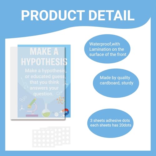 Fankya 17PCS Science Posters for Classroom Scientist Bulletin Board Set periodic table Poster Art Prints Classroom Decoration for Science Lab Elementary Middle High School Wall Art Teacher Supplies