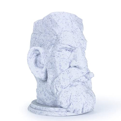 ZIRO PLA Marble Filament 1.75mm, Nature Rock-Like Material,1kg Blue & White - color: Blue-white