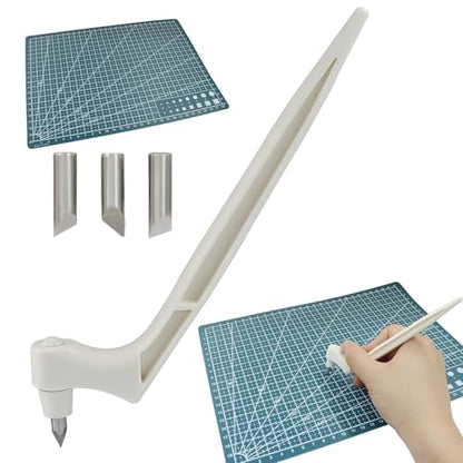 White Craft Cutting Tools, Craft Cutting Knives - color: White