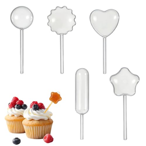 100 Pcs Disposable Cake Transfer Pipettes Plastic Cupcakes Pipettes 4ml