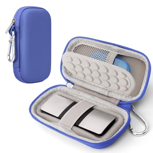 Heart Rate Monitor Case Compatible with KardiaMobile 6L &1L,Dark Blue - color: Dark blue