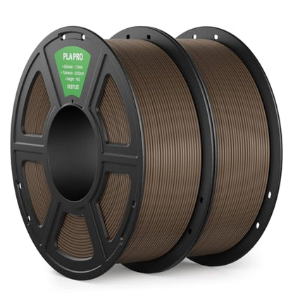 PLA PRO 3D Printing Filament 1.75mm 2KG Brown - color: 2*brown