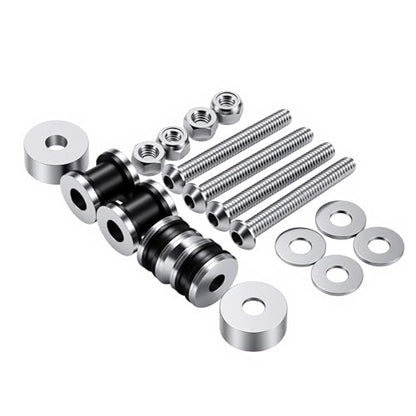 Motorcycle Sissy Bar Docking Hardware Kit for Harley Touring FLSTC FXSTSB FXSTS FXSTC FLSTF FXST FXSTB FLSTN 1984-2025 - color: chrome
