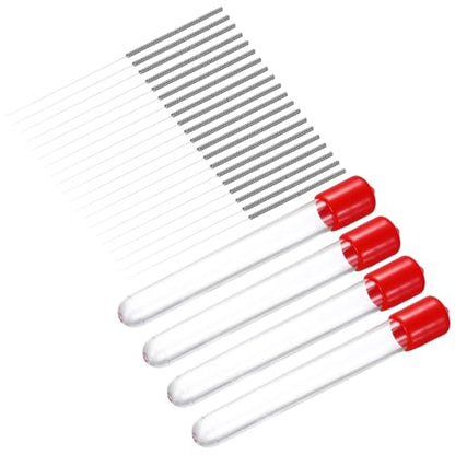 MECCANIXITY 20Pcs 3D Printer Nozzle Cleaning Kit Precision 0.2mm Stainless Steel Cleaner Needles for 3D Printer Clog Removal, Maintenance - size: 0.2mm