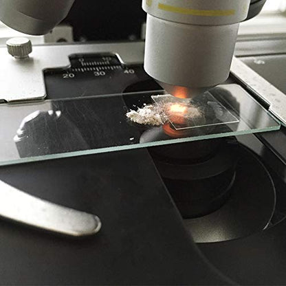 Twdrer 100 Pcs Blank Microscope Slides & Covers