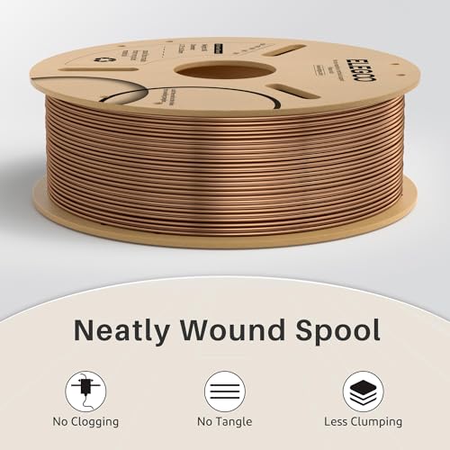 ELEGOO PLA 3D Printer Filament 1.75mm Metal Bronze 1KG - color: Metal Bronze, size: 1kg
