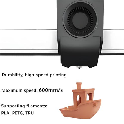 0.4MM Hotend for Anycubic Kobra 3 Max, Integrated Quick Swap Hardened Steel Nozzle High Flow High Speed Hot End Assembled Kit for Kobra 3 Max, Kobra 3 Max Combo 3D Printers - color: 0.4mm Hotend