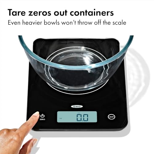 OXO Good Grips 22 Lb Everyday Glass Food Scale - size: 22 Pound