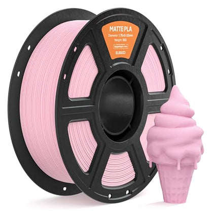 ELEGOO Matte PLA 3D Printer Filament 1.75mm Sakura Pink 1KG - color: 1kg Sakura Pink