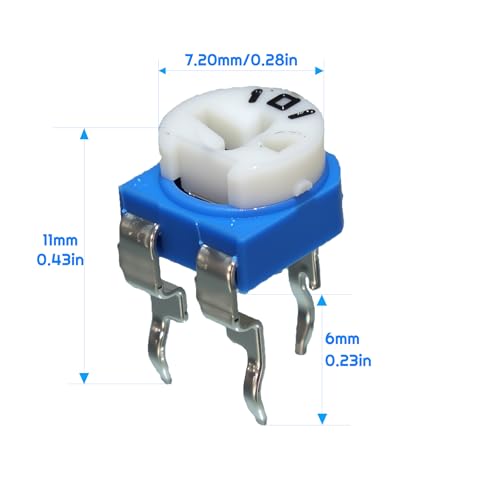 15 Values 150 pcs Variable Resistor Trimmer Potentiometer Assortment Kit