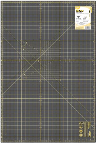 OLFA Double-Sided Self-Healing Rotary Mat 24"X36"-Gay