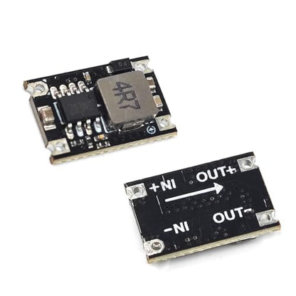 3.3V Regulator 10pcs Mini Reducer DC 5-30V 5V 12V 24V Buck to 3.3V Buck Converter Board 1.8A Output Mini360 Small Size Power Module(Black 3.3V) - style: 10PCS-3.3V-Black