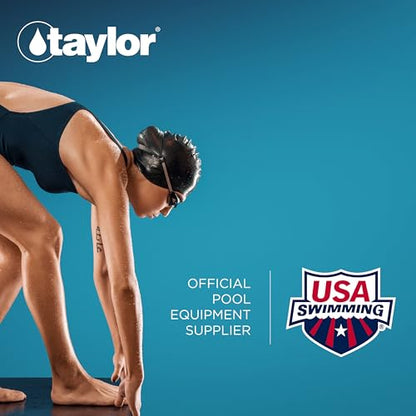 Taylor Technologies K-1766, Pool and Spa Drop Test Kit for Sodium Chloride