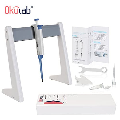Single-Channel Micropipette, 0.5-10μl, Manual Adjustable Mechanical Pipette, High-Accurate, Variable Volume, Autoclavable, TPMP10A1 - style: 0.5-10μl