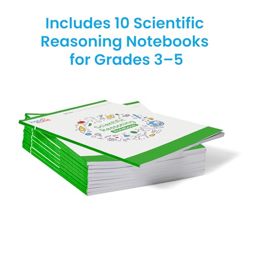 hand2mind Scientific Reasoning Notebook, Grades 3-5, Set of 10