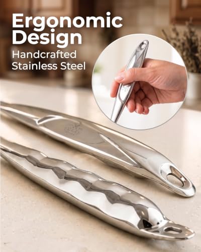 Zulay Kitchen Stainless Steel Slotted Spatula Turner - size: Slotted Turner