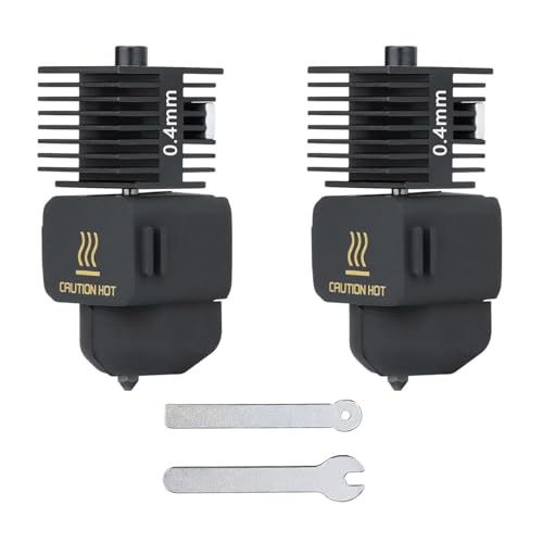 2 Pack A1 Mini & A1 Hotend Kit, 0.4mm Hardened Steel Nozzle