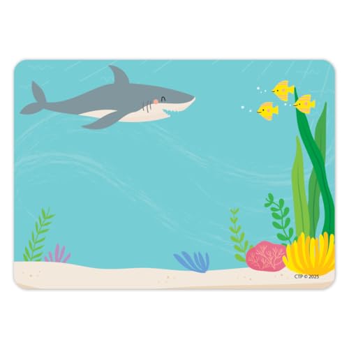 CTP Sea Friends Labels (#11031 Creative Teaching Press) - color: Sea Friends