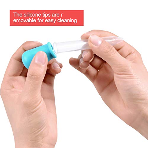 10 Pcs Liquid Droppers Pipettes with 1 Cleaning Brush, 5ML Silicone and Plastic Eyedropper Transfer Pipette with Scale for Children Kids Medicine Science Candy Gummy Molds Crafts (Multicolour)