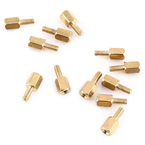 360PCS M2.5 Standoff, Spacers and Standoffs with Box, Stainless Steel Hex Motherboard Screws for Industrial, Electronic, Automotive Equipment