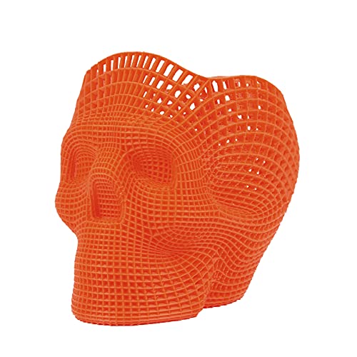 ZIRO Fluorescence PLA Filament, NOT Glow in The Dark, 1kg Fluo Orange - color: Fluo-orange