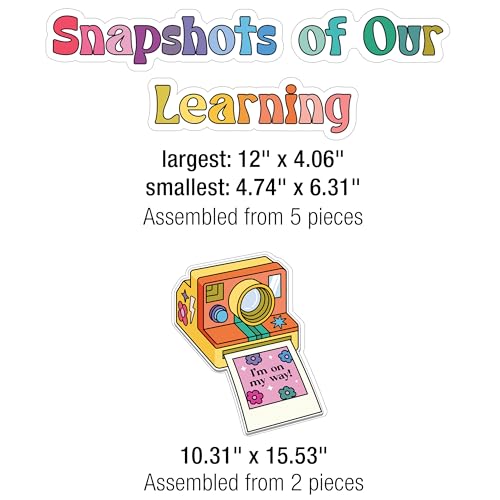 Happily Ever Elementary Retro Remix 83-piece Snapshots of Our Learning - color: Snapshots of Our Learning