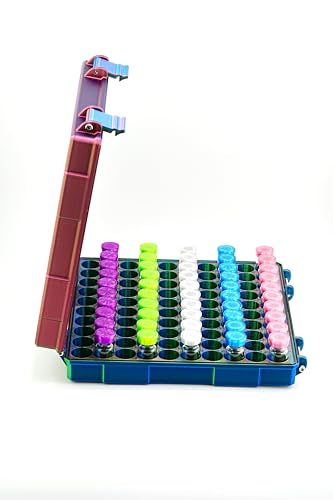 Vial Guard Storage Hard Case for 3ml, 5ml, 10ml, 30ml Vials, Secure Holder Multiple Sizes (Metalic, 100 x 3ml) - size: 100 x 3ml