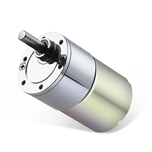 DC 12V 300RPM Gear Motor High Torque Electric Micro Speed Reduction Geared Motor Eccentric Output Shaft 37mm Diameter Gearbox - color: 300 RPM, size: 12 Volt