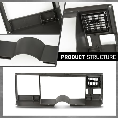 Dash Bezel Panel Surround Trim - color: Gray, size: Silverado/Sierra 1988-1994